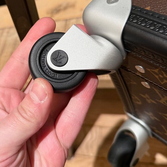 Louis Vuitton SS23 Runway Monogram Macassar Rolling Trunk - Picture 8 of 16